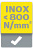INOX < 800 N/mm2