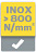 INOX > 800 N/mm2